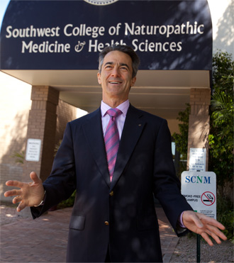 Paul Mittman, President, Southwest College of Naturopathic Medicine. Photo Credit: Suzanne Starr